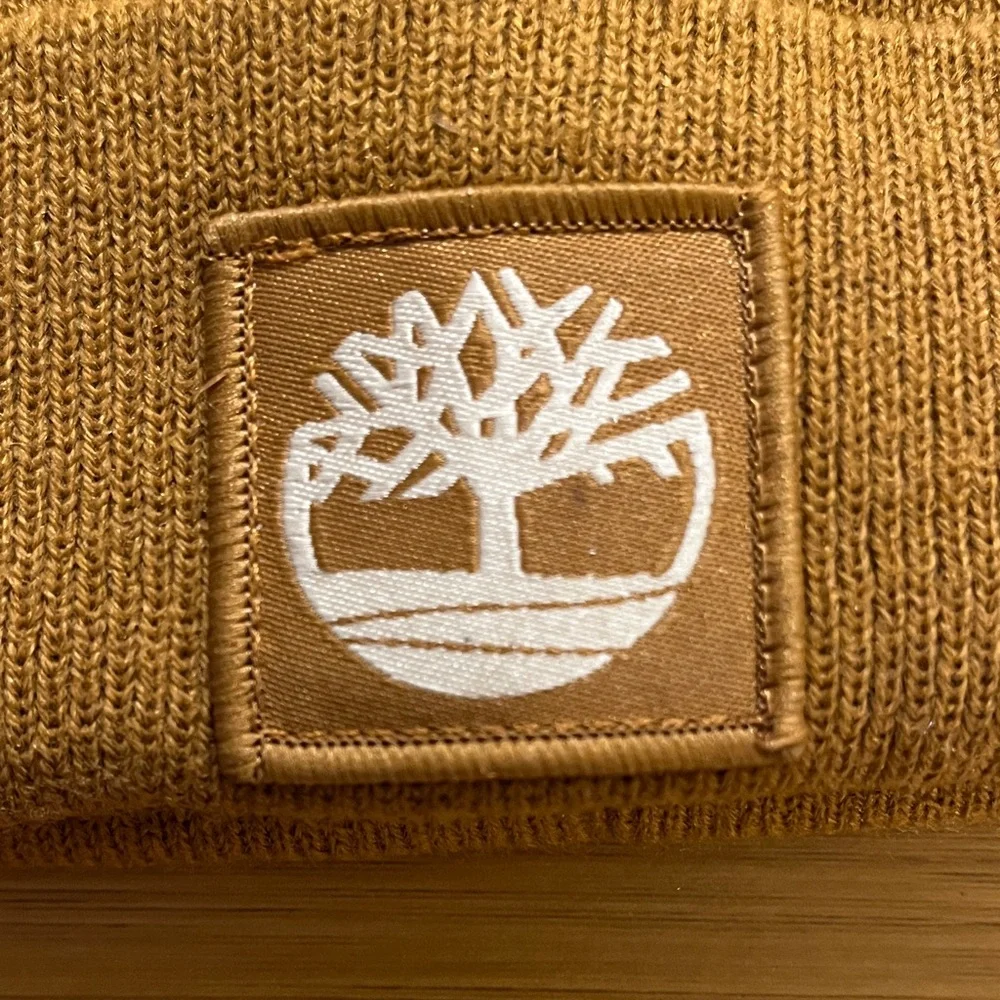 Timberland Golden Tan Knit Cuffed Beanie